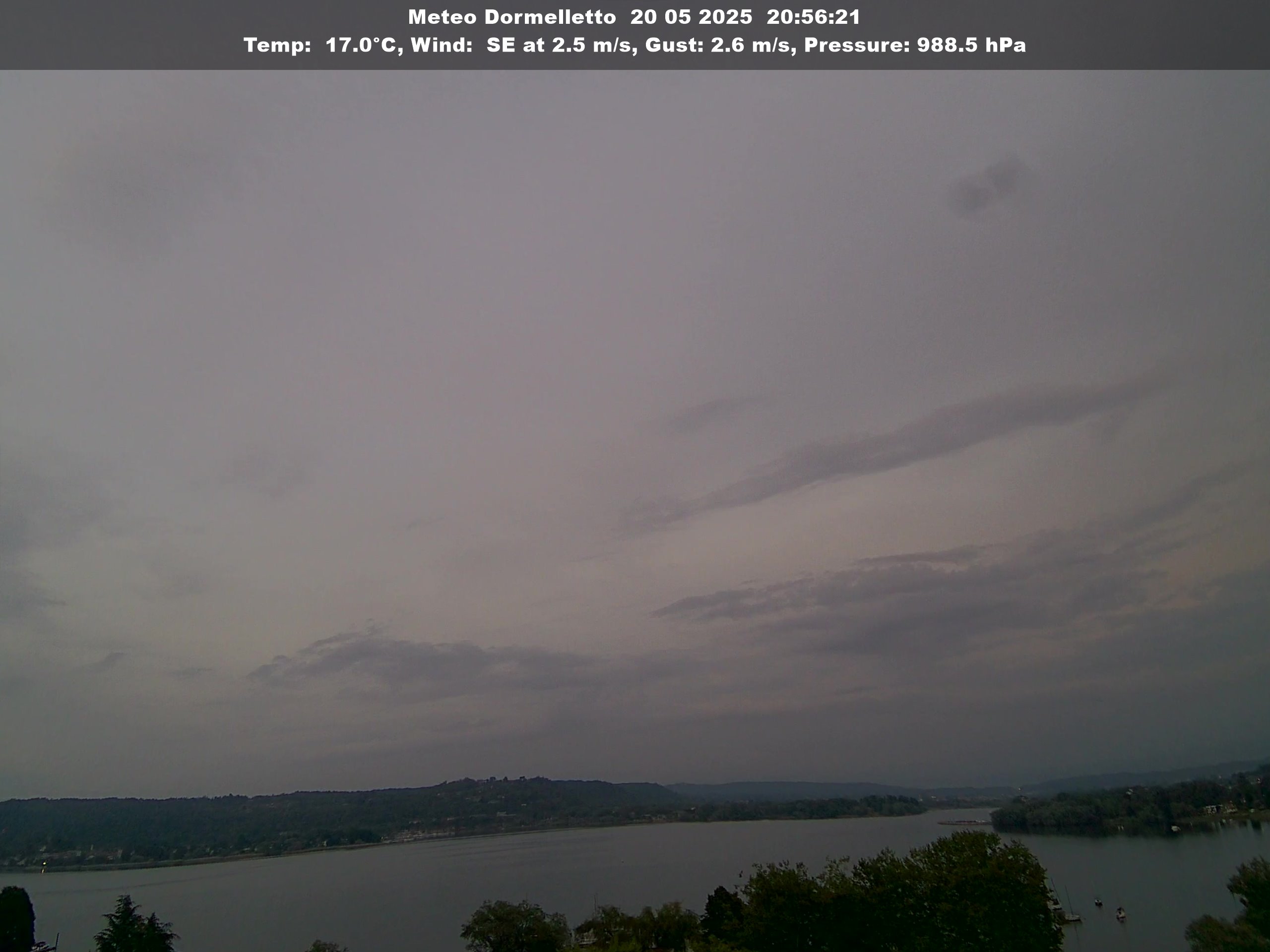 immagine della webcam nei dintorni di Vaprio d'Agogna: webcam Dormelletto