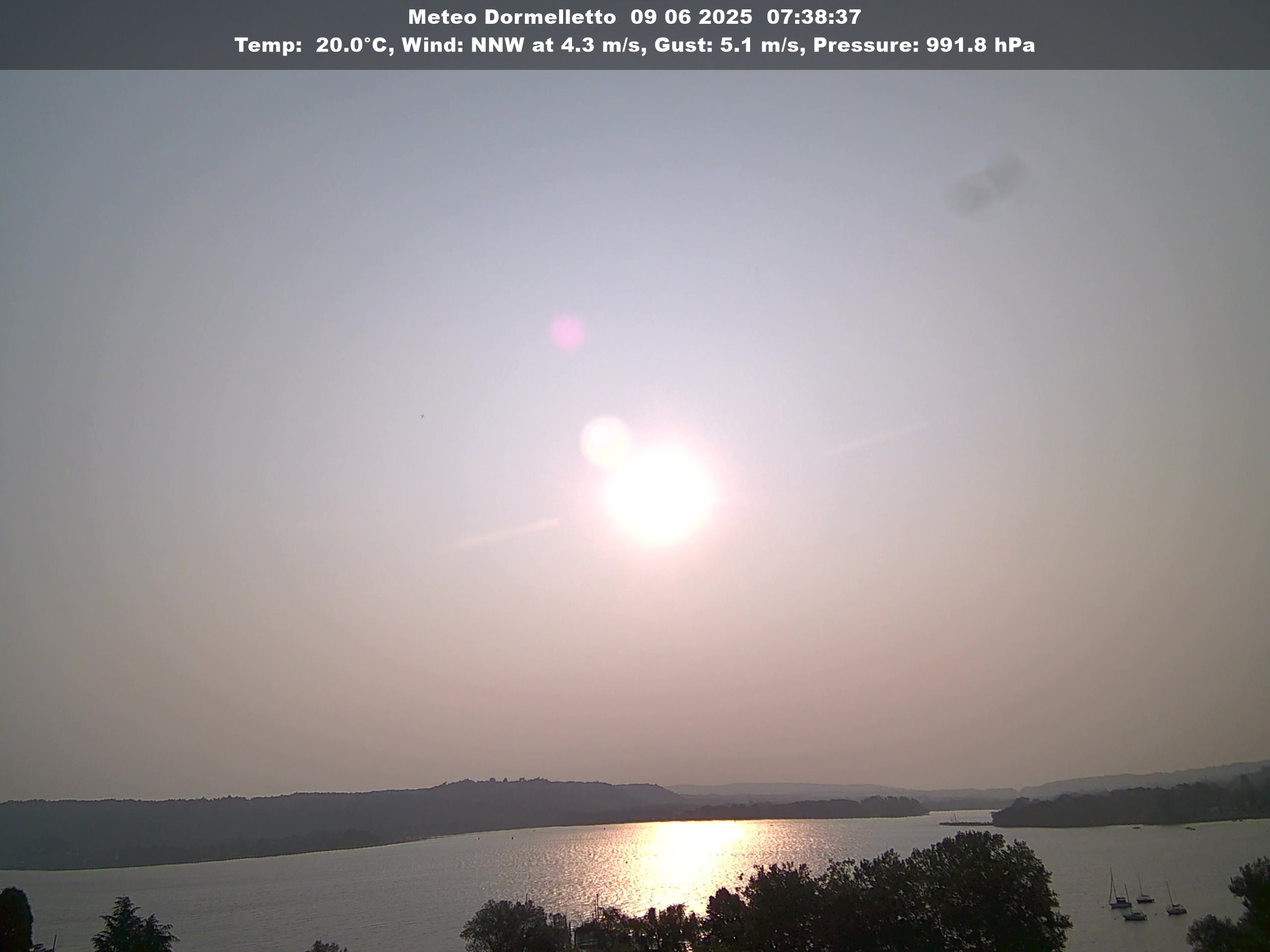 immagine della webcam nei dintorni di Comignago: webcam Dormelletto