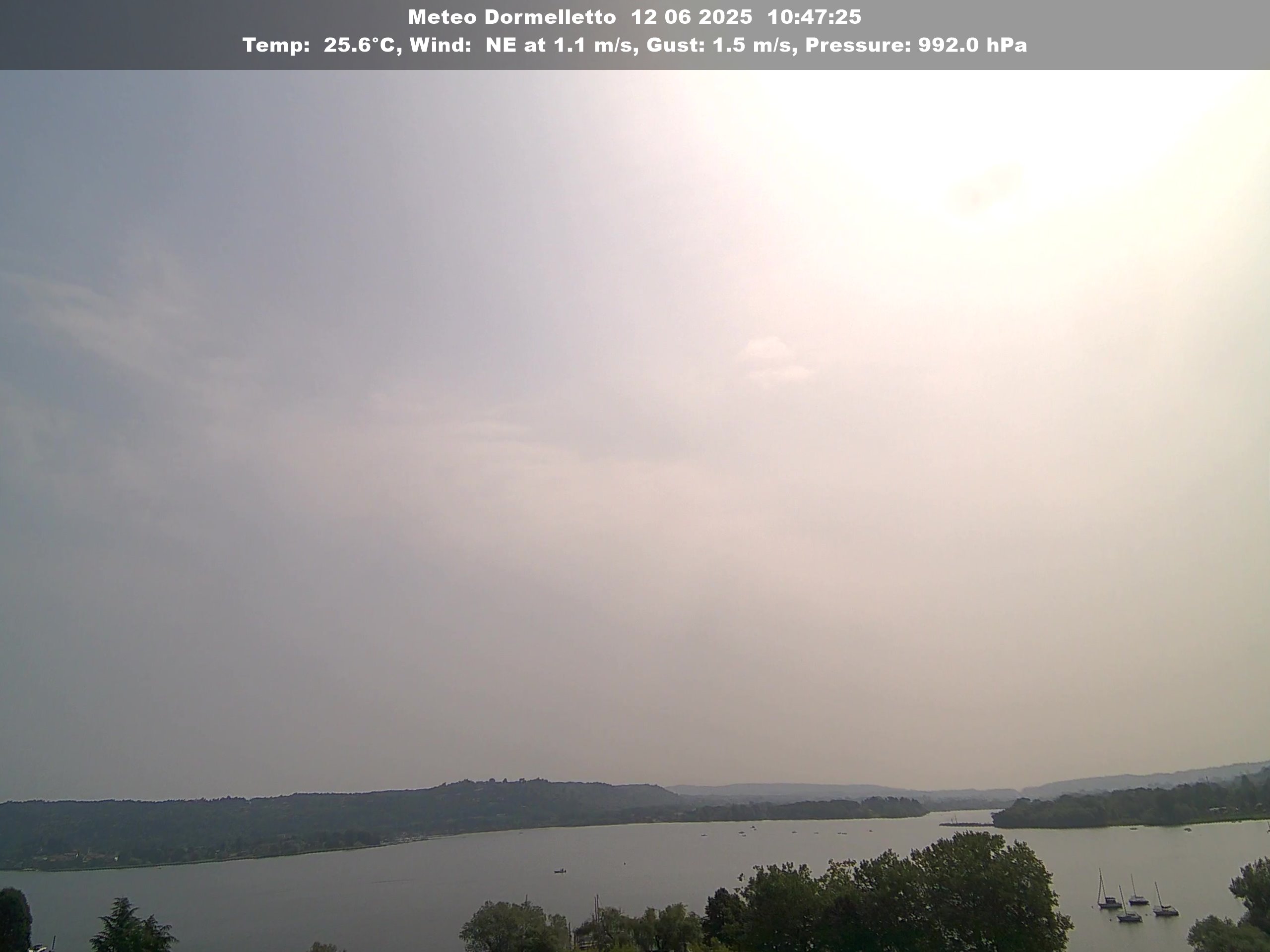 immagine della webcam nei dintorni di Arona: webcam Dormelletto
