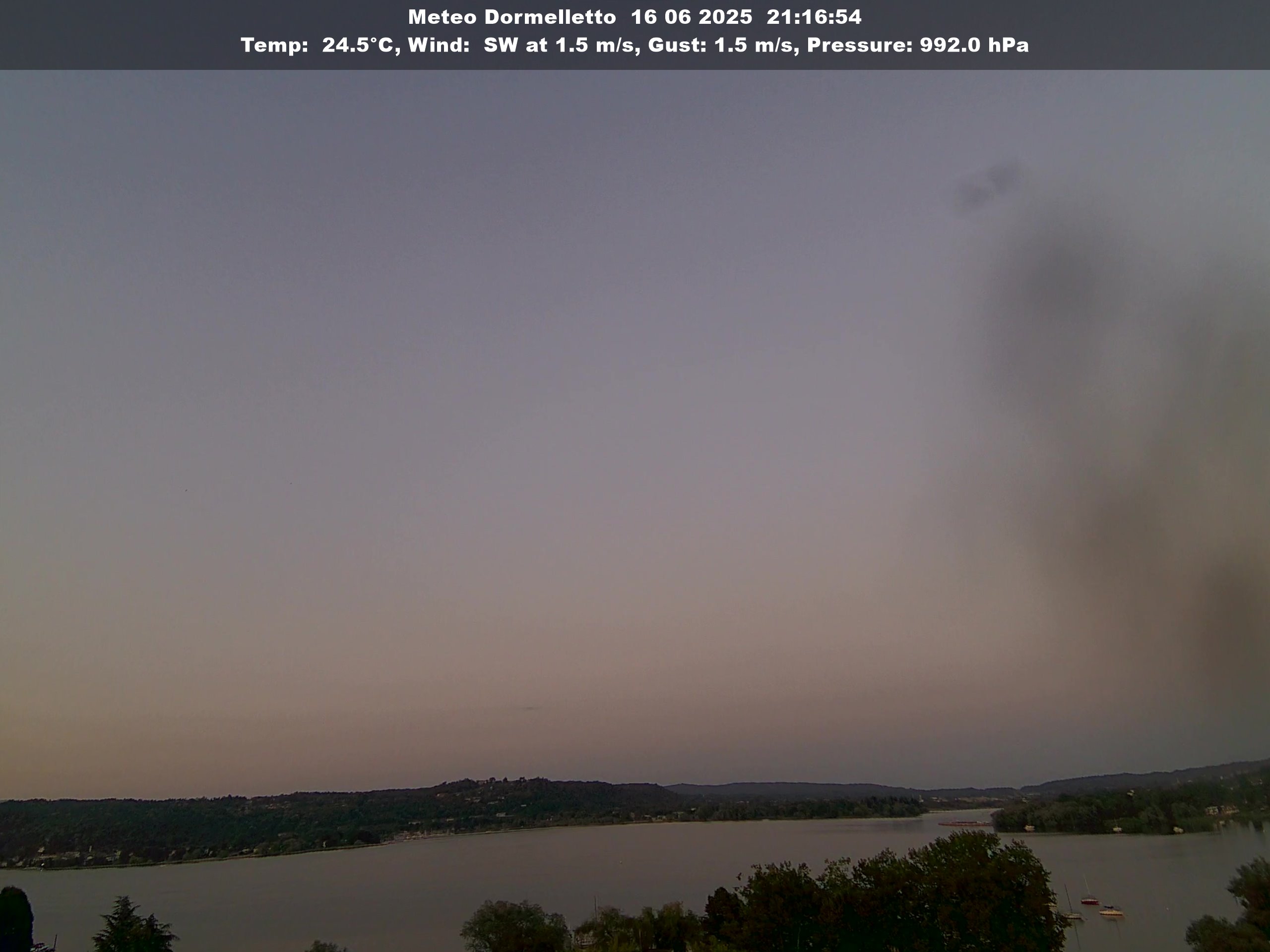 immagine della webcam nei dintorni di Monvalle: webcam Dormelletto