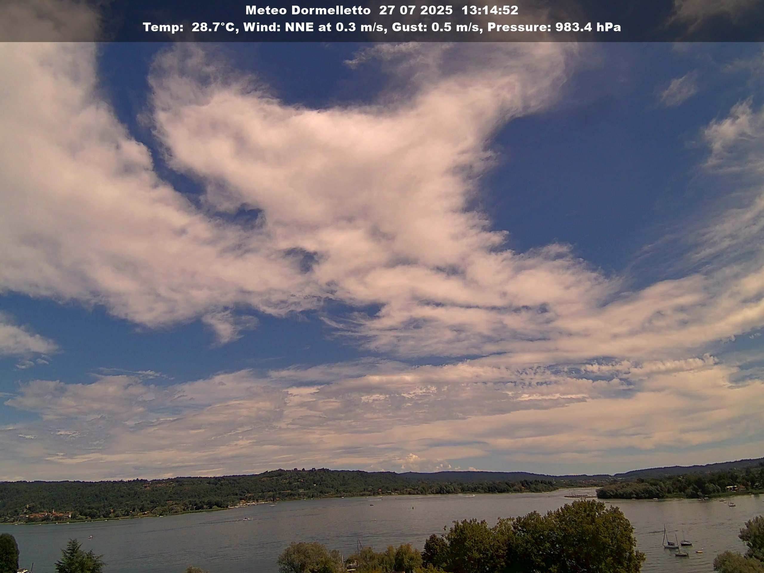 immagine della webcam nei dintorni di Arona: webcam Dormelletto