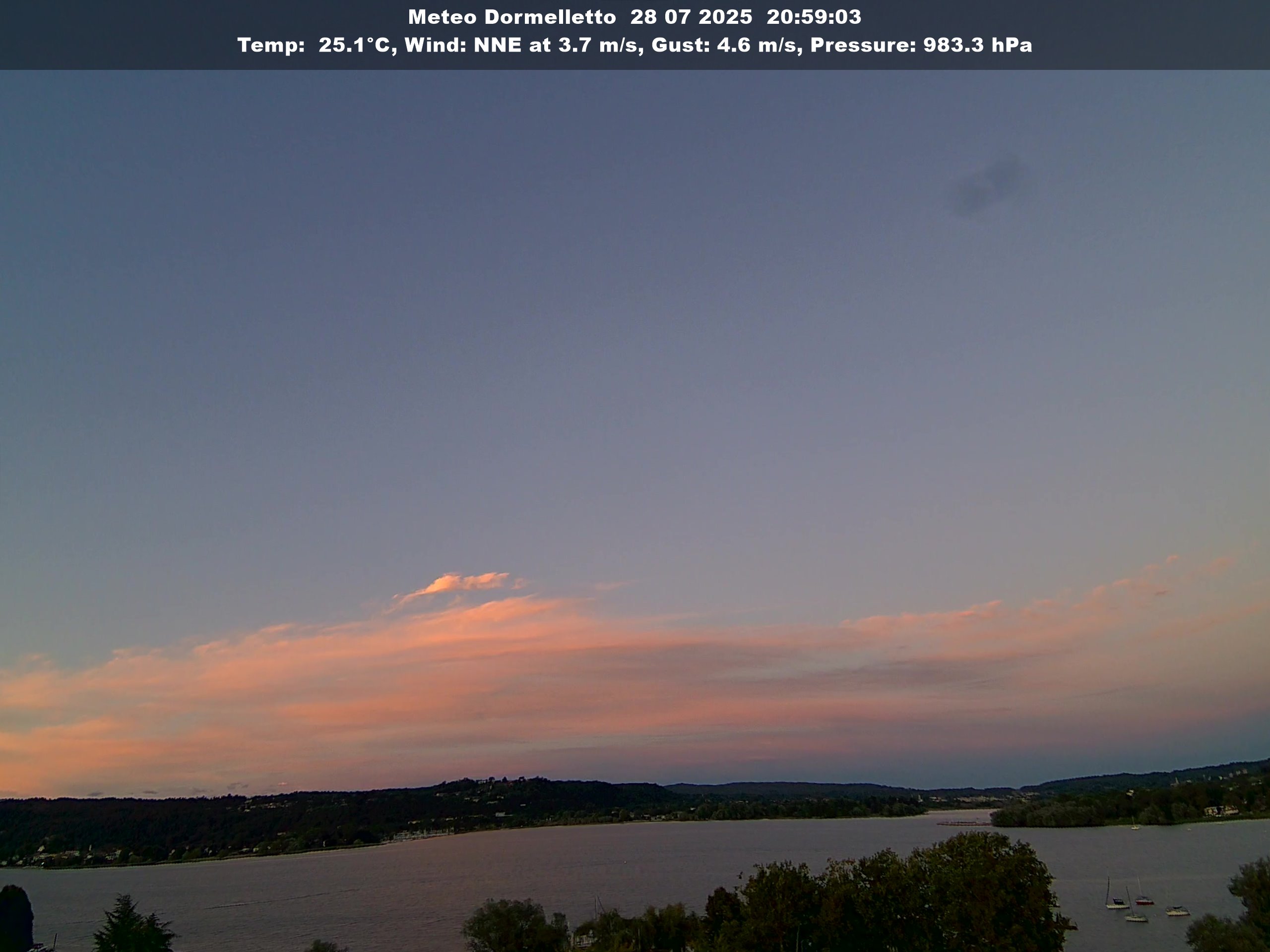 immagine della webcam nei dintorni di Arona: webcam Dormelletto